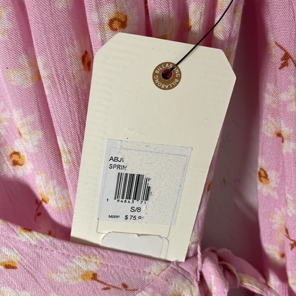 Billabong Spring Romance Mini Wrap Dress - Picture 8 of 11